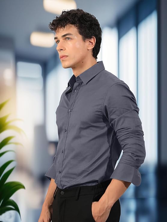 pinkmint men's regular fit soft cotton blend casual combo shirt with pocket design & spread collar full sleeves formal shirt pinkmint men's regular fit soft cotton blend casual combo shirt with pocket design & spread collar full sleeves formal shirt